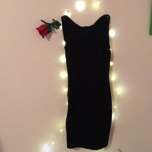 Black body slimming dress
